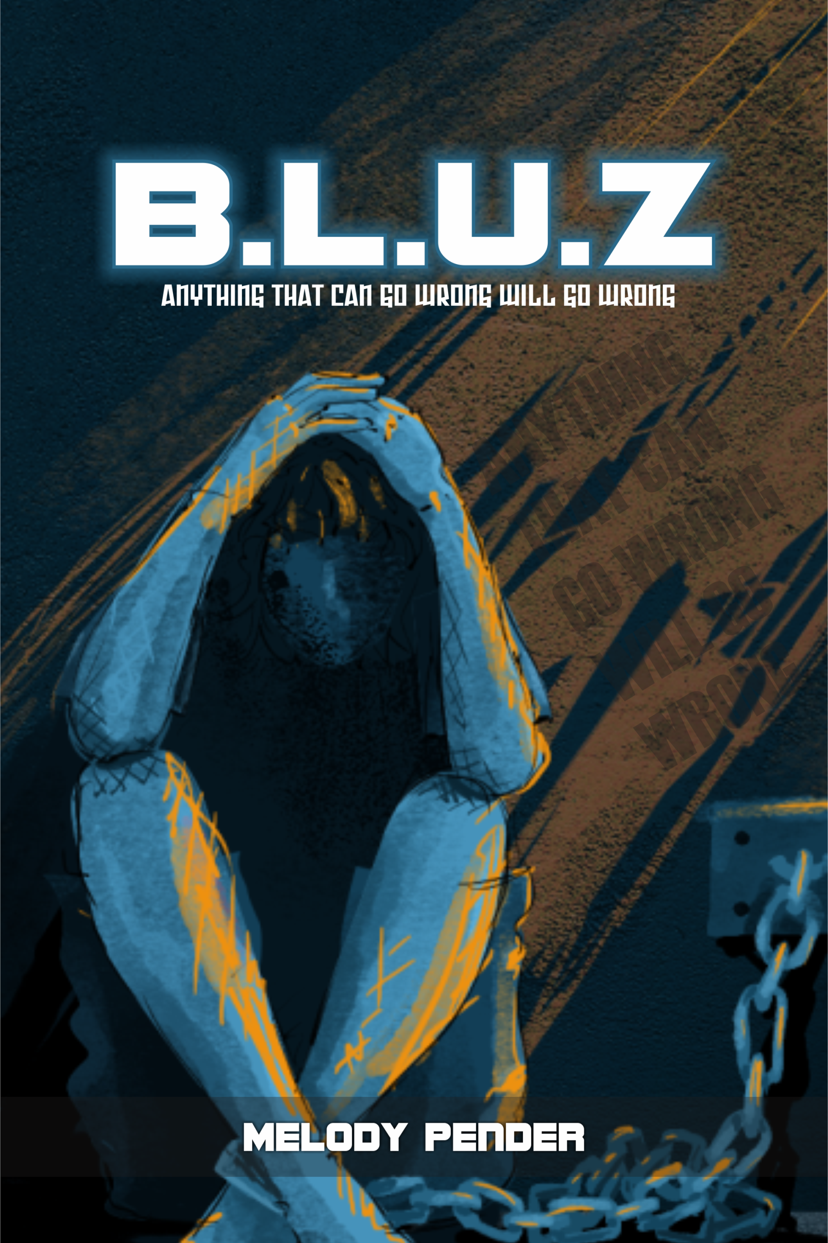 BLUZ Wattpad Book Cover