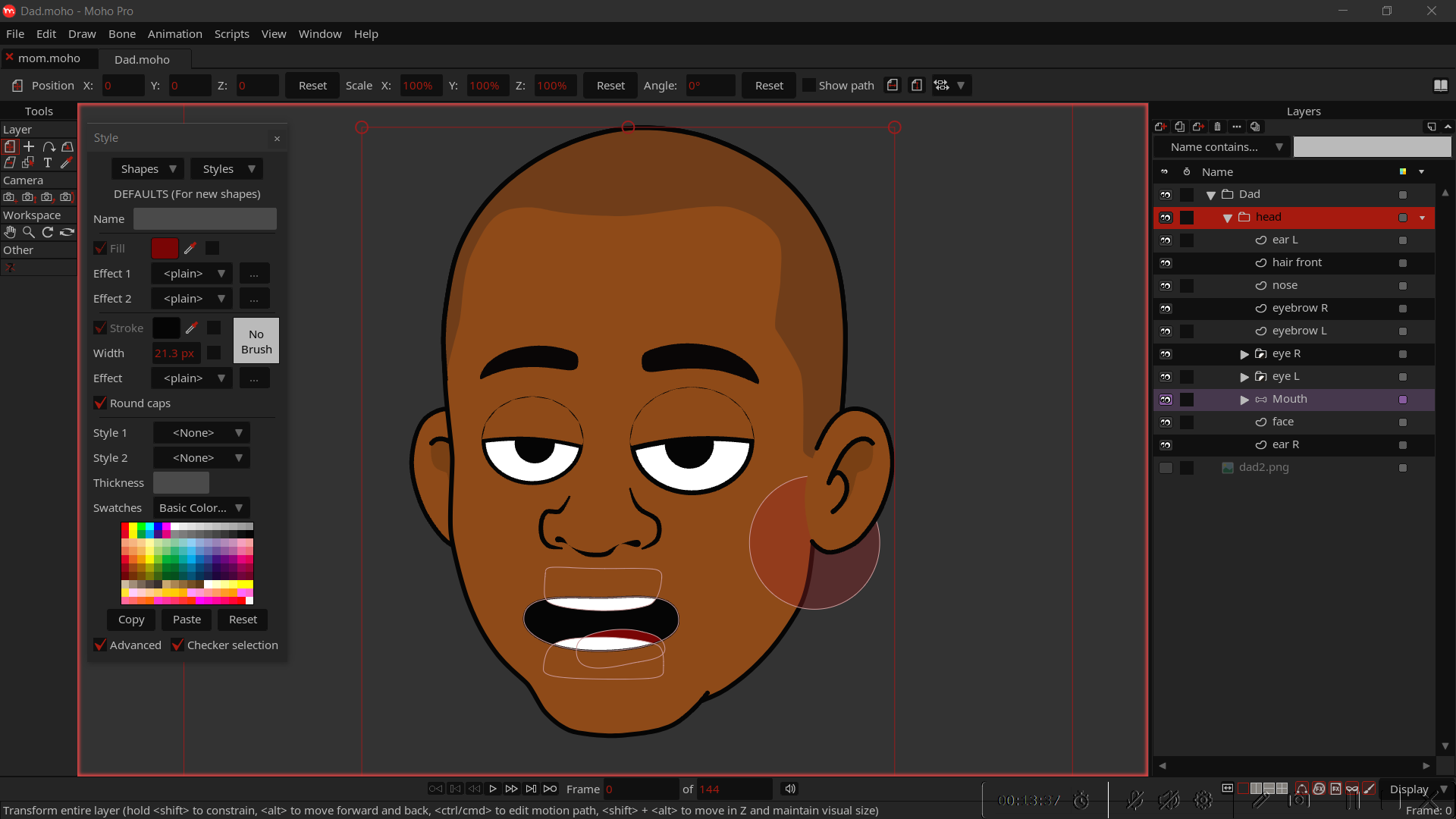 Bringing the Character to Life: Adding the Face